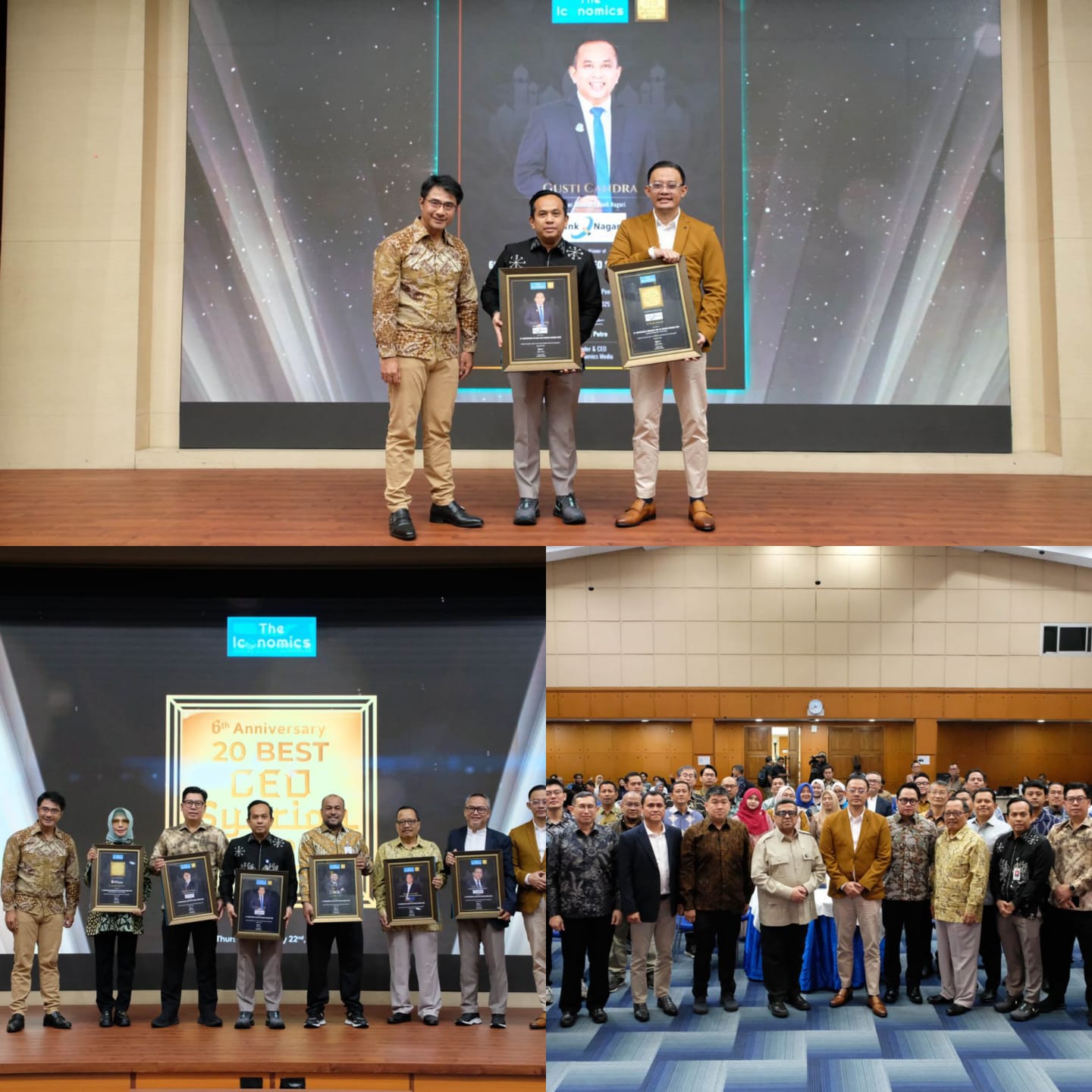 Bank Nagari Raih Dua Penghargaan Indonesia 20 Top Syariah Awards 2026